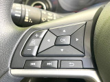 【ステアリングスイッチ】運転中、前方から目線をそらすことなく、オーディオ等の操作が可能な便利機能!安心&快適なドライブを演出してくれます♪