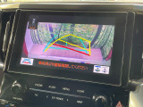【バックカメラ】駐車時に後方がリアルタイム映像で確認できます。大型商業施設や立体駐車場での駐車時や、夜間のバック時に大活躍!運転スキルに関わらず、今や必須となった装備のひとつです!
