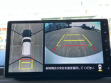 車両周辺の映像を画面で確認でき、駐車時の周囲の様子を把握するのに役立ちます。上から見た表示と後方の映像を見比べながら、落ち着いて駐車操作を行えます。