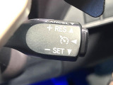 【クルーズコントロール】高速道路もラクラク走行。アクセルを離しても一定速度で走行ができ、長距離運転時の負担を軽減!加速・減速も簡単なスイッチ操作で調整できます。