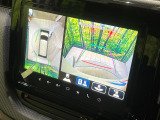 【全方位モニター用カメラ】専用のカメラにより、上から見下ろしたような視点で360度クルマの周囲を確認することができます☆死角部分も確認しやすく、狭い場所での切り返しや駐車もスムーズに行えます。