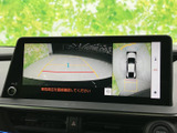 後方の映像に加えて車両周辺を確認する表示もあり、駐車時の位置合わせをサポートします。画面上のガイドを目安にしながら、周囲の安全を目視でも確かめて駐車できる便利な装備です。