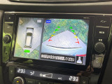 【アラウンドビューモニター】専用のカメラにより、上から見下ろしたような視点で360度クルマの周囲を確認することができます☆死角部分も確認しやすく、狭い場所での切り返しや駐車もスムーズに行えます。