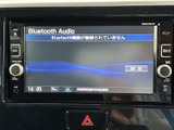 Bluetoothオーディオの画面を表示しており、接続設定の項目も確認できます。音楽を楽しみたい方に便利な機能で、画面内の表示を見ながら設定を進められるため、日々の移動時間にも活用できます。