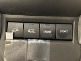 ヒルディセントコントロール・オフロードトラクションコントロール・スノーモード(4WD専用装備) スポーツモード
