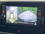 【アラウンドビューモニター】専用のカメラにより、上から見下ろしたような視点で360度クルマの周囲を確認することができます☆死角部分も確認しやすく、狭い場所での切り返しや駐車もスムーズに行えます。