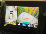 【全方位モニター用カメラ】専用のカメラにより、上から見下ろしたような視点で360度クルマの周囲を確認することができます☆死角部分も確認しやすく、狭い場所での切り返しや駐車もスムーズに行えます。