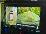 【パノラミックビューモニター】専用のカメラにより、上から見下ろしたような視点で360度クルマの周囲を確認することができます☆死角部分も確認しやすく、狭い場所での切り返しや駐車もスムーズに行えます。