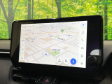 【10.5インチ ディスプレイオーディオ】大画面のディスプレイはAppleCarPlayやAndroidAutoが利用可能。大きな画面でスマホナビアプリ等が利用いただけます♪