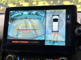 【パノラミックビューモニター】専用のカメラにより、上から見下ろしたような視点で360度クルマの周囲を確認することができます☆死角部分も確認しやすく、狭い場所での切り返しや駐車もスムーズに行えます。