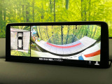 【360&deg;ビューモニター】専用のカメラにより、上から見下ろしたような視点で360度クルマの周囲を確認することができます☆死角部分も確認しやすく、狭い場所での切り返しや駐車もスムーズに行えます。