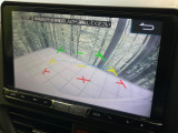 【バックカメラ】駐車時に後方がリアルタイム映像で確認できます。大型商業施設や立体駐車場での駐車時や、夜間のバック時に大活躍!運転スキルに関わらず、今や必須となった装備のひとつです!
