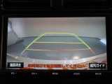 バックガイドモニターで、後方を確認しながら安心して駐車することができます。運転初心者も熟練者も必須の機能ですよ!