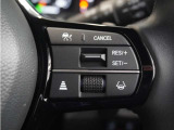 ◆アダプティブクルーズコントロール◆予め設定した車速内でクルマが自動的に加減速。前走車との適切な車間距離を維持しながら追従走行します。【LKAS】車線維持支援システムでステアリング操作を支援。