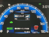 プリクラッシュセーフティー付きです。進路上の作動対象(システム作動対)をセンサーで検出し、衝突の可能性が高いと判断した際に警告やブレーキ力制御を行い衝突回避操作を補助します
