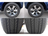 175/80R16 純正アルミホイールでございます♪