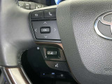 ステアリングスイッチ装備!運転しながら手元でオーディオの操作などができます。