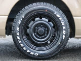 タイヤ&ホイールはPaw16インチアルミホイールにDUNLOP GRANDTREKタイヤをインストール!