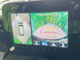 【全方位モニター用カメラ】専用のカメラにより、上から見下ろしたような視点で360度クルマの周囲を確認することができます☆死角部分も確認しやすく、狭い場所での切り返しや駐車もスムーズに行えます。