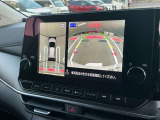 アラウンドビューモニター装備!空から見ているような映像によって不慣れな場所での車庫入れや縦列駐車等はもちろん狭い道でのすれ違いも安心していただけます♪