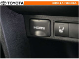 HDMI端子対応のデジタル機器をつないで、映像や音楽を車内でも再生することができます。