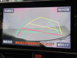 バックガイドモニターで、後方を確認しながら安心して駐車することができます。運転初心者も熟練者も必須の機能ですよ!