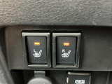 運転席と助手席にはシートヒーター、寒い日もぬくぬくドライブ☆