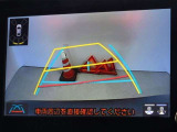 バックガイドモニターを装備しています、車庫入れもラクラクです。