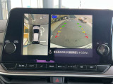 舵角センサーが付いていますのバック時は後退方向がわかりやすくなっています。