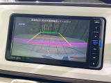 【バックカメラ】駐車時に後方がリアルタイム映像で確認できます。大型商業施設や立体駐車場での駐車時や、夜間のバック時に大活躍!運転スキルに関わらず、今や必須となった装備のひとつです!