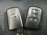 キーを取り出さずにドアを施錠&解錠。クルマの始動も可能です。