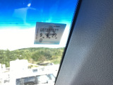 次回の車検日になります。こちらのステッカーをご確認ください。