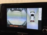 【フロントカメラ】運転席に座った状態で死角になりやすいクルマの前の様子まで確認でき安全ですね♪