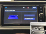 ナビ画面連動のETC付きです。高速道路料金所での小銭の出し入れや雨天時における窓の開け閉めなどの煩わしさが解消できます。料金所の通過もスムーズで快適ですよ。