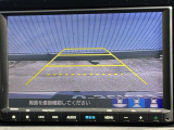 カラービジョンとガイド線で見やすい視点切替式のバックモニター。