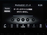 ナビはBluetoothAudio対応です。