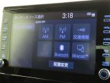 オーディオソース選択画面です。Bluetoothオーディオをご利用いただけます。