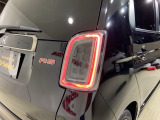視認性がいいテールランプ。後続車にも存在をアピール。
