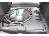 もしもの時のパンク修理キット。空気バルブに薬剤を入れて電動コンプレッサで空気を送り込むだけなので危険な作業や体力が少なくてすみます。ですがあくまで応急処置の為本修理が必要です。