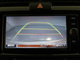 バックガイドモニターで、後方を確認しながら安心して駐車することができます。運転初心者も熟練者も必須の機能ですよ!