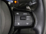 ◆アダプティブクルーズコントロール◆予め設定した車速内でクルマが自動的に加減速。前走車との適切な車間距離を維持しながら追従走行します。【LKAS】車線維持支援システムでステアリング操作を支援。