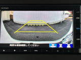 カラービジョンとガイド線で見やすい視点切替式のバックモニター。