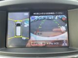 【アラウンドビューモニター】まるでクルマを真上から見下ろしたかのような視点で駐車をサポートします!クルマの斜め後ろや真横など、前後左右の4つのカメラの映像が合成されて、モニターに映し出されます。