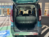 使い方次第で広い収納スペースが拡がります。実際現車でご確認していただけます。
