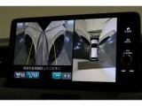 ★マルチビューカメラシステム★ギヤをRに入れるとナビの画面には上空から見下ろし感覚の映像がドライバーをアシスト★