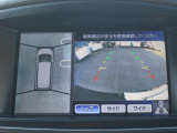 アラウンドビューモニター(車両を上から見たように表示)装着で車庫入れをサポート