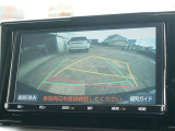 バックモニター(黄色いガイドラインのお陰で、駐車がしやすいです)