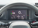 マルチインフォメーションディスプレイです。燃費や走行距離が分かり、半ドアなど車に異常がある際に警告してくれます。