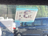 次回の車検日になります。こちらのステッカーをご確認ください。