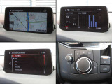 ナビやオーディオ、ご自身の運転記録やメンテナンスログを表示する「マツダコネクト」を搭載。人間工学に基づき、自然な位置に搭載されております。もちろんBluetooth等のオーディオにも対応しております。